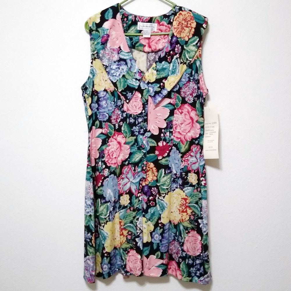 Vintage S. Roberts floral romper
